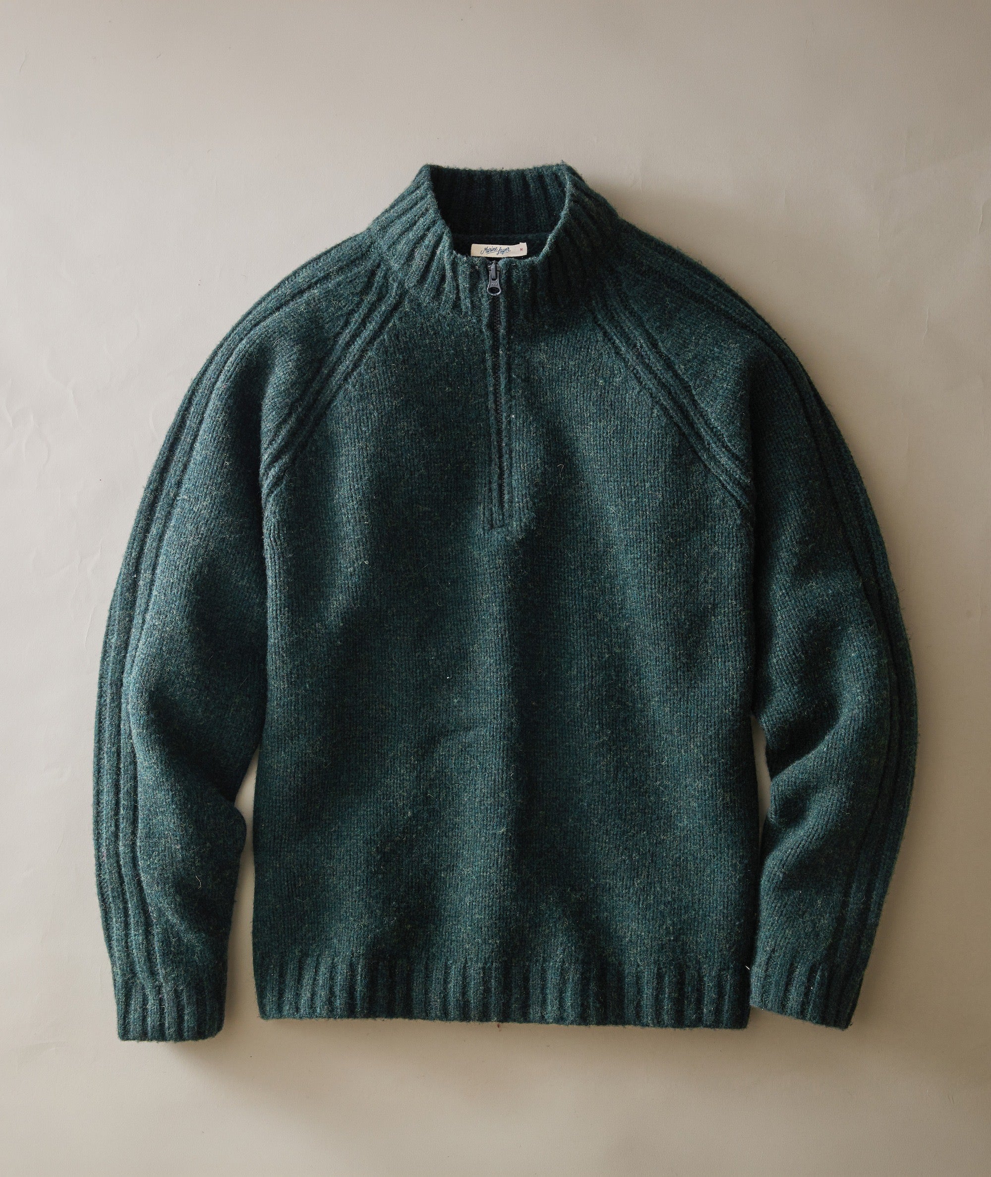 Coastal Merino Quarter Zip