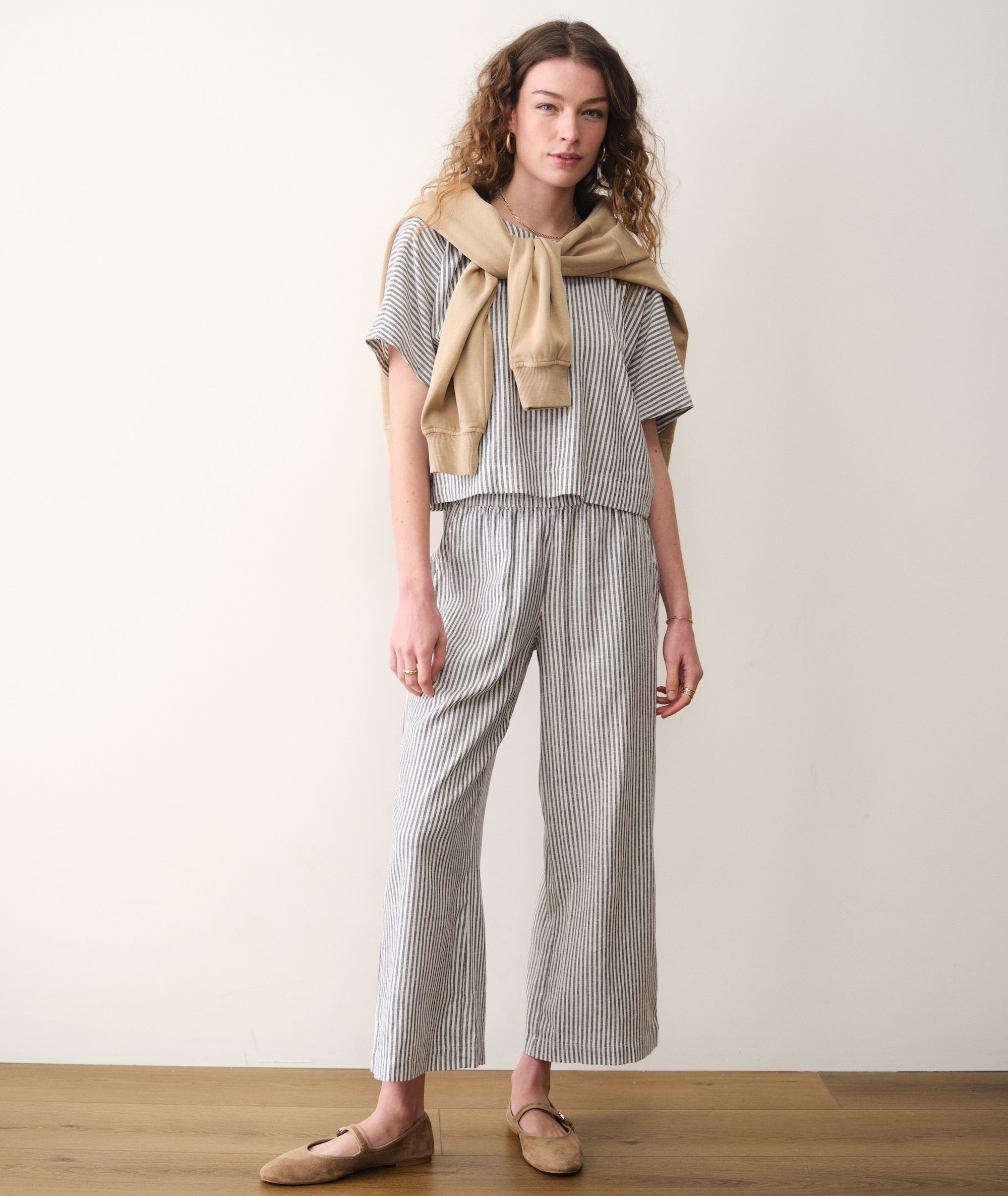 Allison Hemp Crop Trouser